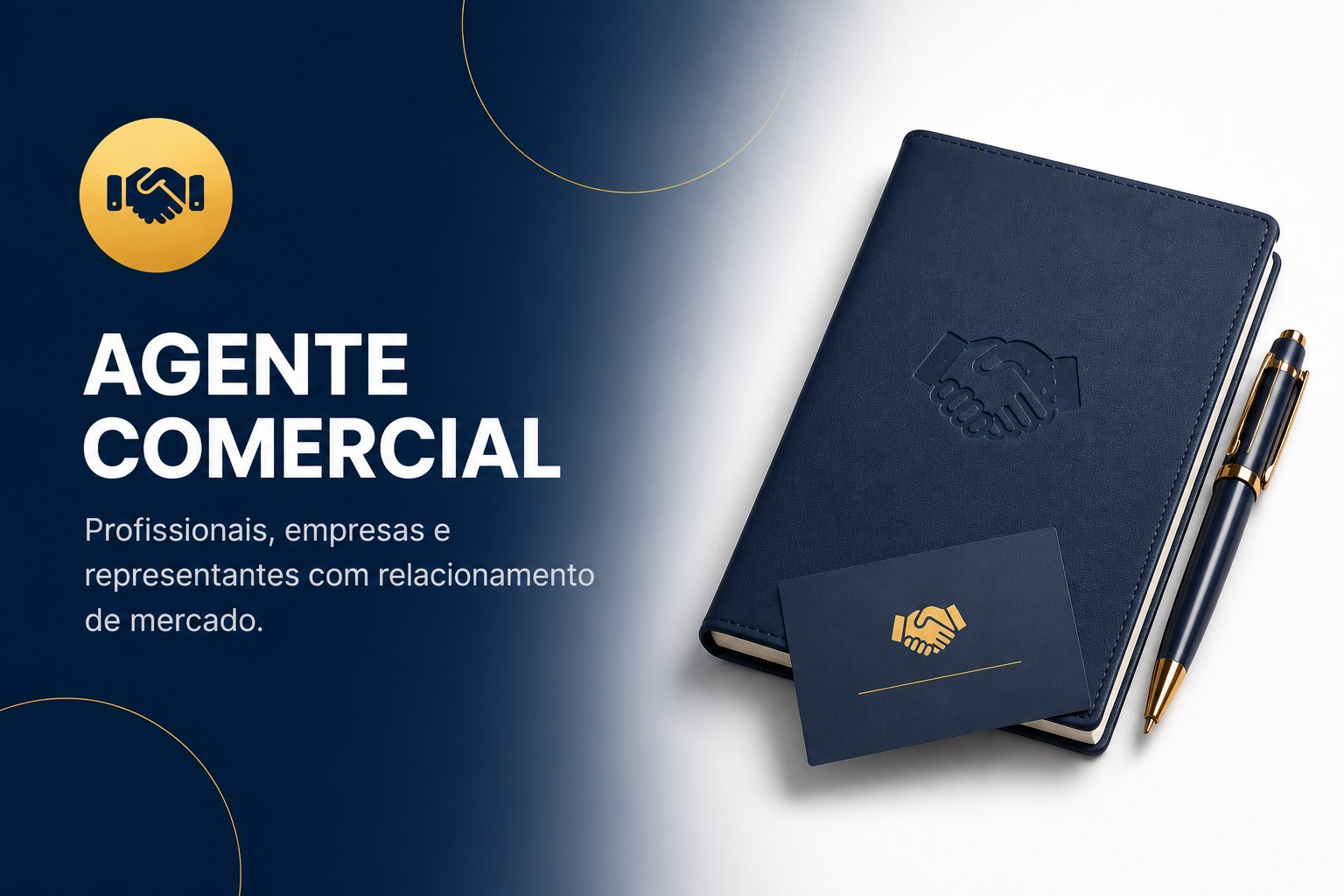 Agente Comercial: profissionais, empresas e representantes com relacionamento de mercado.