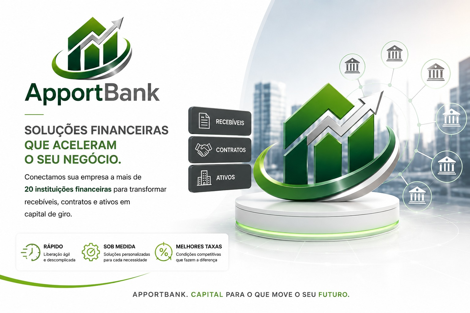 ApportBank: soluções financeiras que aceleram o seu negócio.